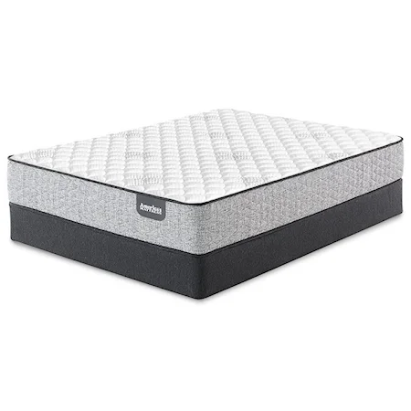 Twin Firm Pocketed Coil Mattress and 9" Foundation